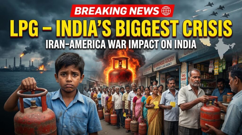 LPG India's biggest crisis iran america war