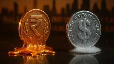 Indian rupee vs US dollar comparison showing global currency competition